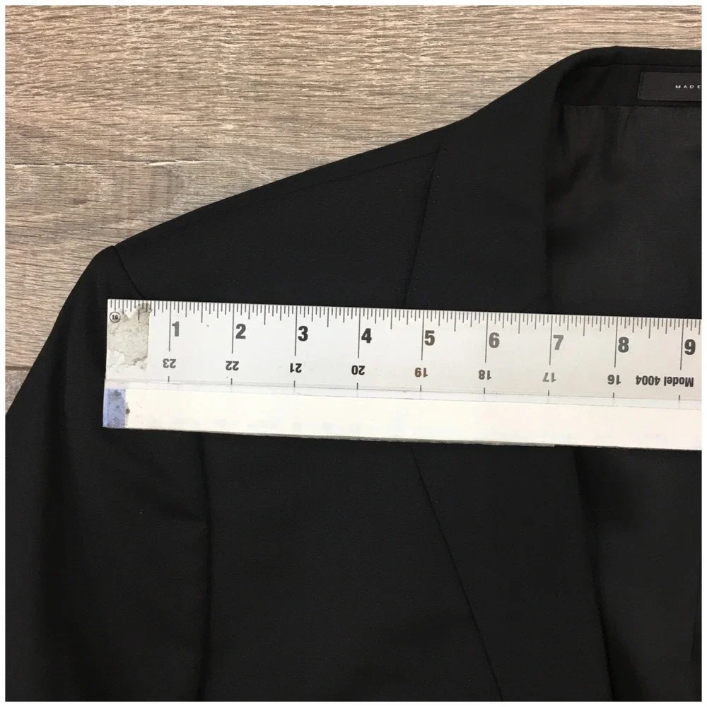 HUGO BOSS Mens Wool Blazer Sport Coat Casual Jacket Size 42R Suit THE JAM SHARP3